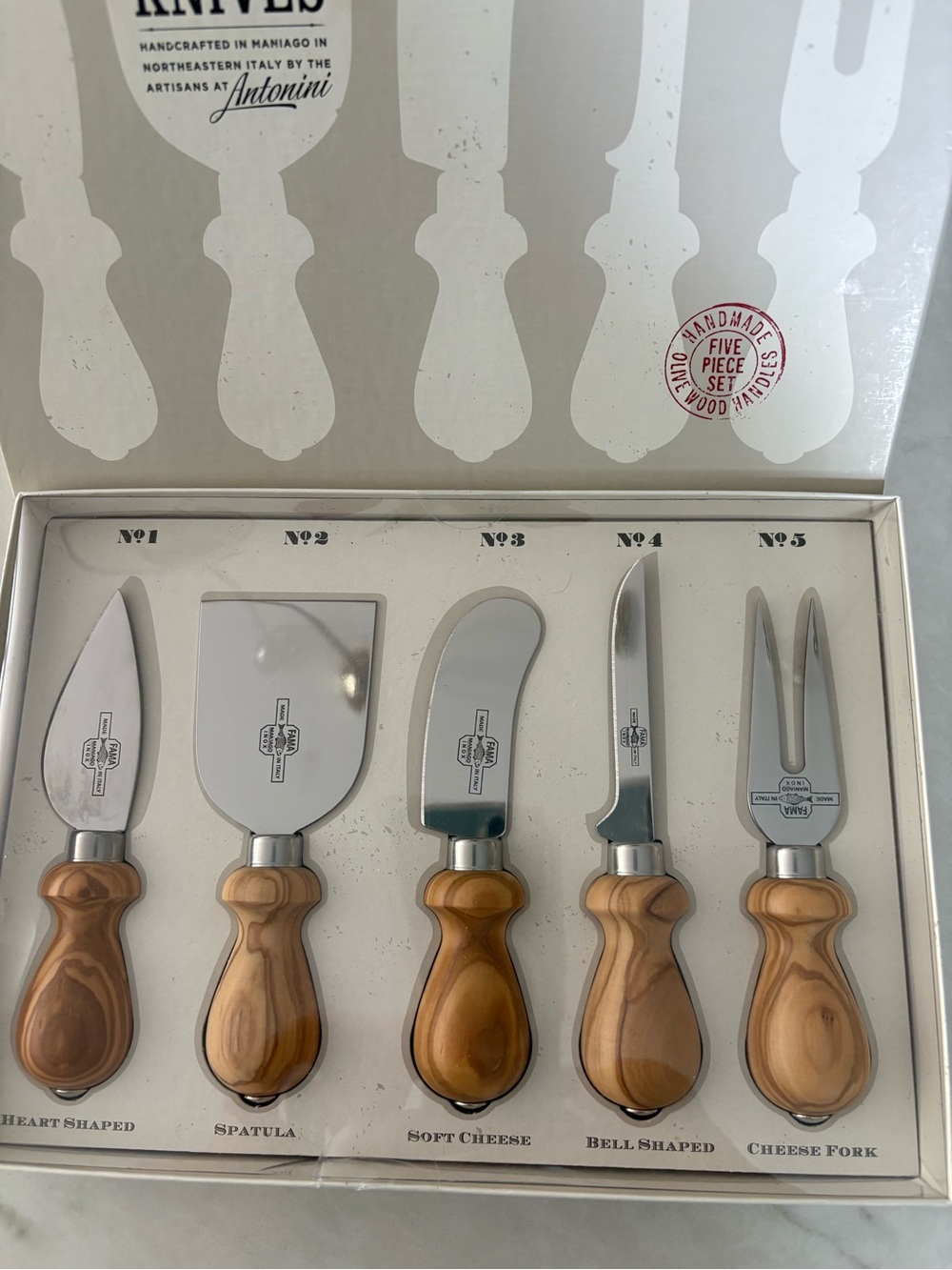 Williams Sonoma Cheese Knife Set